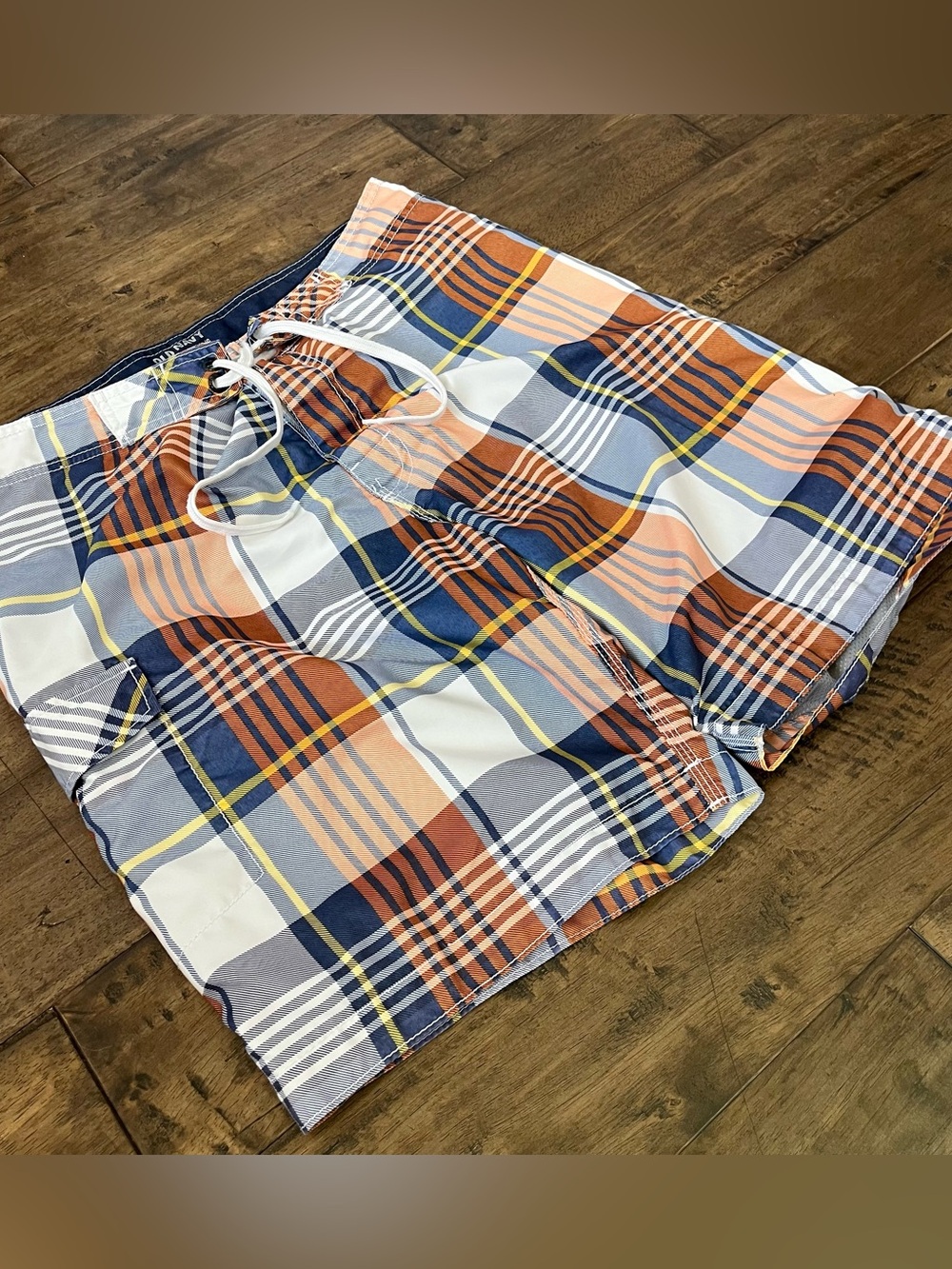 Men’s Baggy Plaid Old Navy Board Shorts #Surf #Baggy #Plaid
